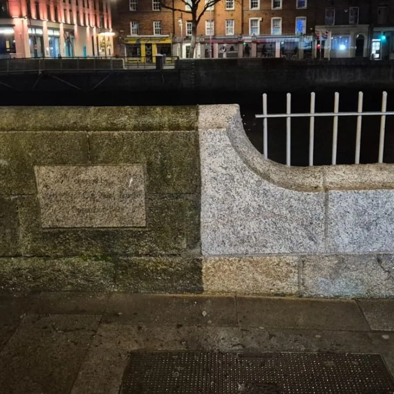 PMAC restoration work on Dublin's Liffey Quay walls